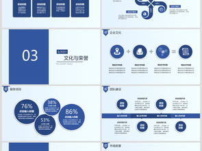 科技抽象科幻網絡開發公司簡介PPT模板 賦能未來，創領數字紀元